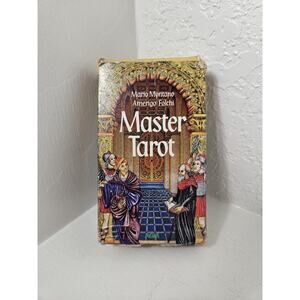 MASTER TAROT Cards Mario Montano & Amerigo Folchi 1996 OOP Rare English Edition